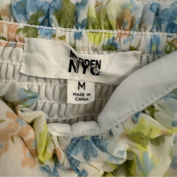 Madden NYC Juniors’ Smocked Waist Dress with Cut Out, Size M. NWOT Never worn - Picture 10 of 10